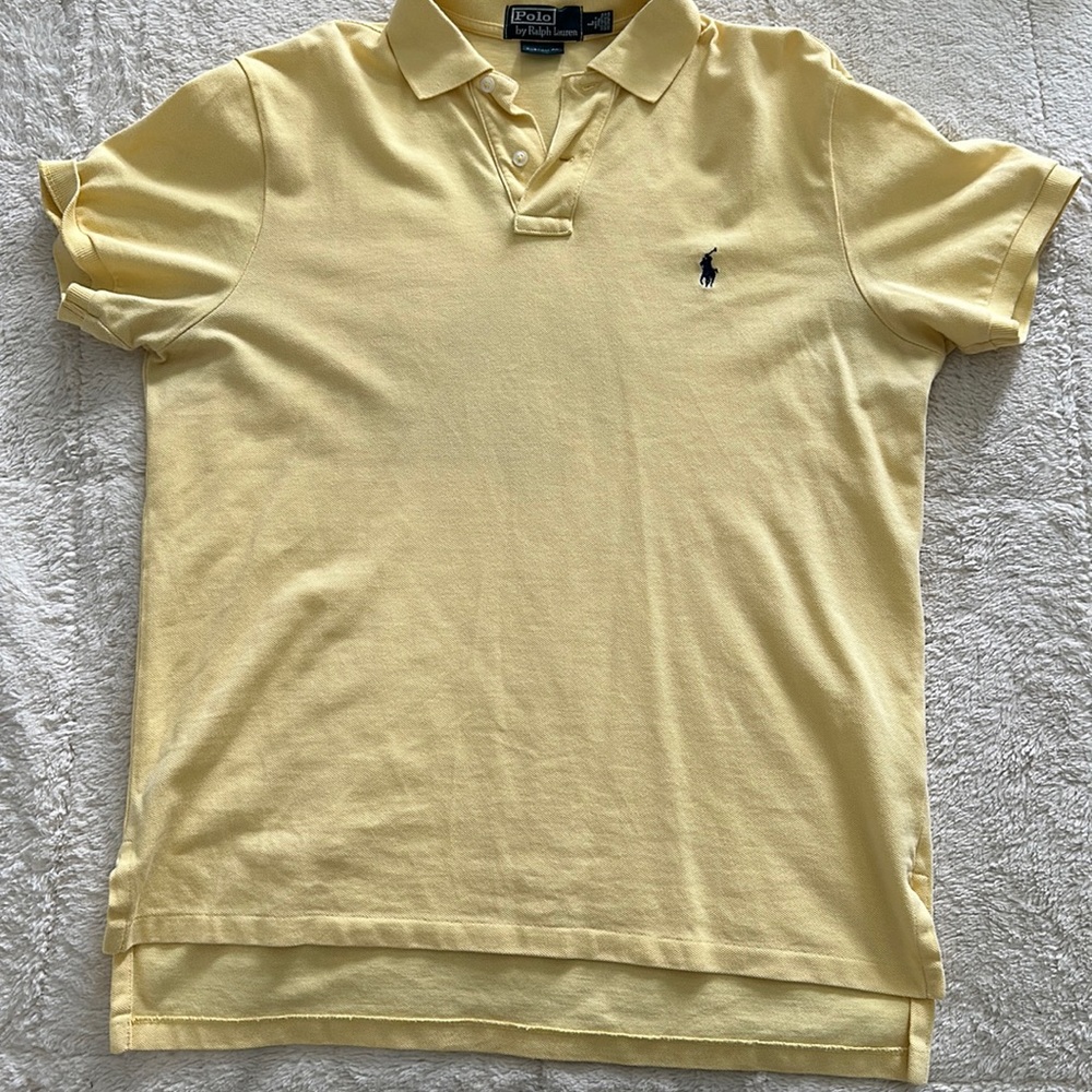 Yellow Ralph Lauren Polo